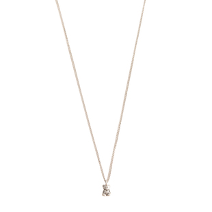 bm小熊项链女生新款短链项圈链叠戴简约百搭ins风brandy melville