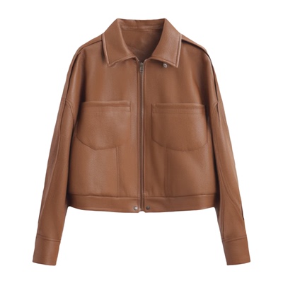 鸭鸭韩版短款翻领羽绒服