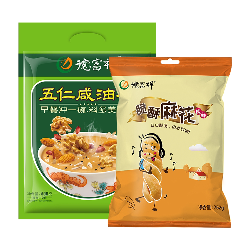 德富祥陕西老字号油茶面独立包装