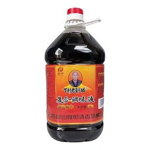 正宗老字号云南酸甜保山下村老聋子调味液10斤瓶装凉拌菜凉粉清香