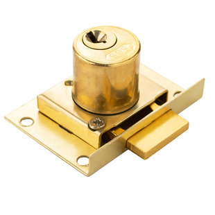 老式办公室抽屉锁橱柜锁808家具锁柜子锁衣柜门锁抽柜锁铜芯暗装