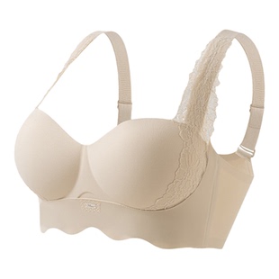 纯欲性感蕾丝内衣女聚拢小胸文胸罩软支撑防下垂小胸显大无痕提拉