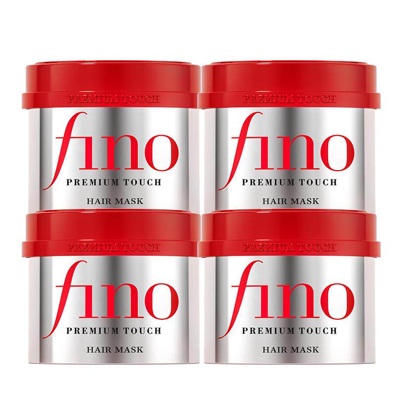 fino透润美容液发膜230g*4滋养柔顺护发素