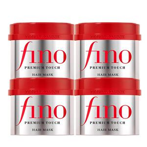 自营国际加补fino透润美容液发膜护发素滋养柔顺230g*4