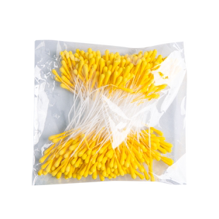 仿真花芯花蕊绒花扭扭棒花束花蕊皱纹纸花手工制作DIY材料包手工发簪步摇花蕊发饰配件花芯