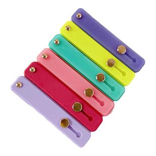 手机支架推拉式手机扣指环伸缩简约粘贴式多功能腕带支架防摔通用