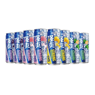 RIO锐澳微醺清爽330ml预调鸡尾酒8度强爽白桃高度果味酒气泡酒