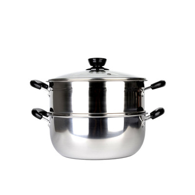 特厚不锈钢炖煮燃气炉通用蒸锅