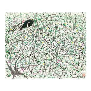 SEREN ART《春风又绿江南岸》吴冠中高级抽象艺术装饰画拼图500片