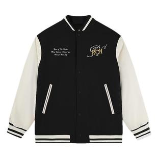 乔丹棒球服外套男女2025冬季新款针织红色夹克新年宽松开衫厚外衣