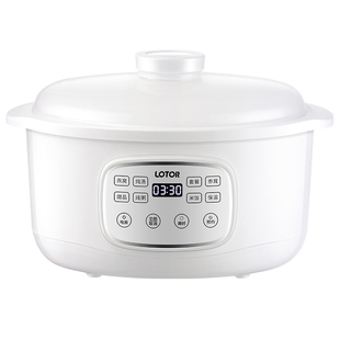 lotor电炖锅家用大容量全自动燕窝煮煲粥炖汤小炖盅隔水炖2升3人