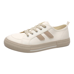 2026时尚爆款透气帆布男鞋撞色拼接生胶底板鞋百搭运动鞋子休闲鞋