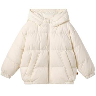 贝肽斯儿童羽绒服2026新款三防面包服秋冬男女童保暖90白鸭绒外套