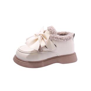 儿童棉鞋二棉加绒2026冬季新款女童鞋子洛丽塔日系中大童宝宝冬鞋