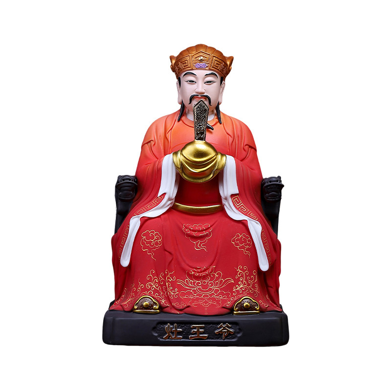 陶瓷灶王爷神像厨房火神灶神灶君