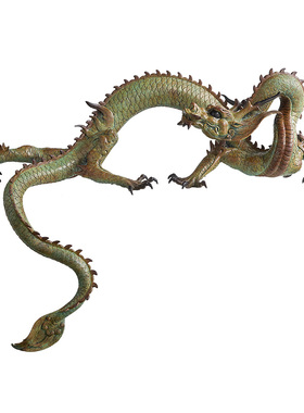 龙摆件黄铜工艺品青龙高档礼品