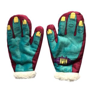 清仓处理原创连指手套原宿怪物情侣保暖可触屏情人节圣诞礼物代