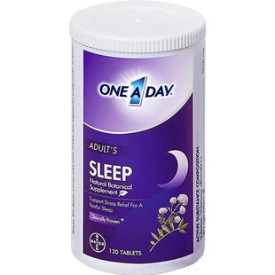 【自营】美国拜耳One a day睡眠片复合维生素中老年120粒/盒