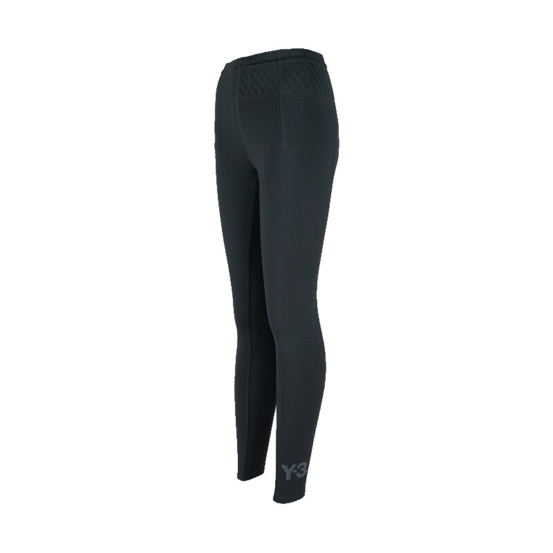 Y-3字母logo松紧休闲紧身裤女士