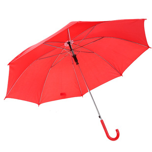 大红色雨伞长柄表演团体操跳舞道具婚庆学生运动会开幕式广告新娘