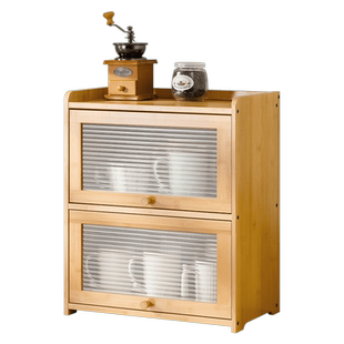 防尘杯架桌面分层马克杯咖啡茶杯玻璃水杯亚克力杯子收纳盒置物架