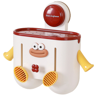 吸盘保鲜膜套收纳盒壁挂抽取式一次性保鲜袋罩收纳神器过滤网盒子