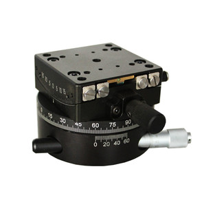 NT202RGM精密二维角度台 旋转台 专业俯仰台 高精度光学角位台