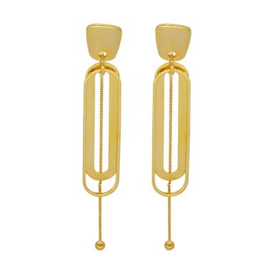 欧美金属大气风新款潮流苏耳环