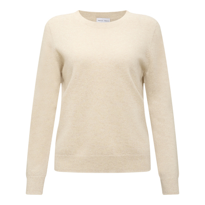 PetitBari圆领绵羊毛针织衫