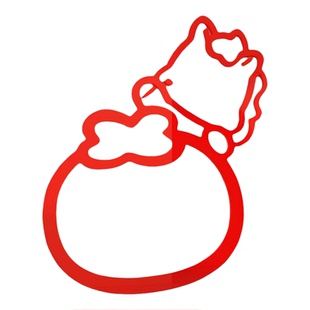 2026马新年春节亚克力3d立体福字贴画电视背景墙面装饰挂件高级感