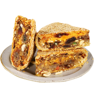 桥墩周兴豪大月饼双蛋黄多正宗口味温州特产老式手工风味中秋礼盒