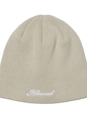 NOMANUAL NM VENT BEANIE - 米色 MUSINSA韩国直邮官方正品