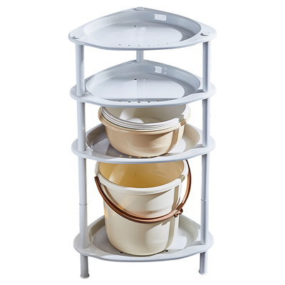 商超品质沥水洗脸盆架三角置物架