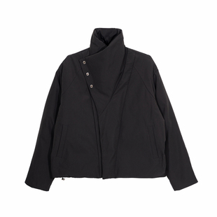 Hualun男士冬装斜门襟羽绒服男款冬天外套cleanfit潮流保暖外衣男