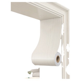 门框包边贴自粘贴纸木门套破损修补遮丑装饰木纹翻新修复贴条神器