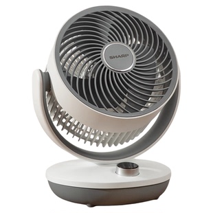 夏普小风铃空气循环扇办公室桌面台式小型电风扇卧室音静家用台扇