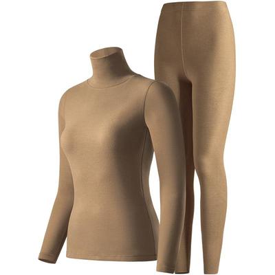 简云女士高领保暖内衣套装