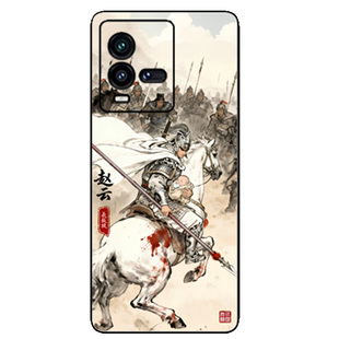 原创人物志中国风古代名将小说演义霍去病岳飞韩信项羽赵云手机壳周边适用于苹果OPPO华为REALME小米VIVO浮雕