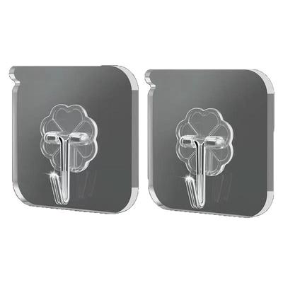 挂钩免打孔无痕强力粘胶贴墙壁厨房门后衣服浴室宿舍挂钩粘钩20只