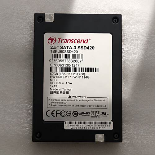 议价00-183-962库卡硬碟KUKA机器人C4主机主板SATA 60GB硬碟00183