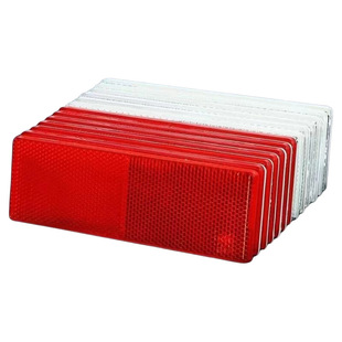 货车反光板车身反光条年检审车高硬度塑料安全贴汽车警示标反光贴