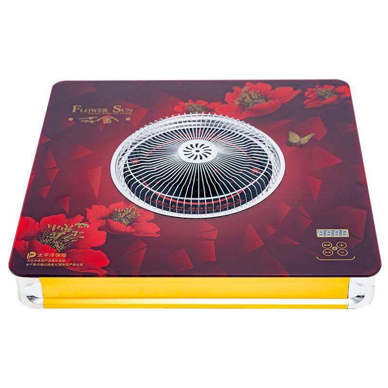 电火盆烤火盆取暖器家用节能烤火炉电暖器烤火器冬季电暖炉电烤炉