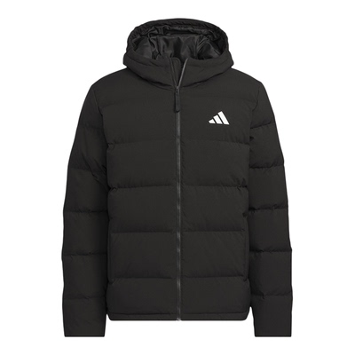 Adidas/阿迪达斯正品2025男士经典运动保暖连帽羽绒服KF4400