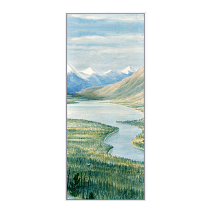 上品印画 贾斯珀风景4幅 大气欧式温馨田园玄关风景装饰画挂画