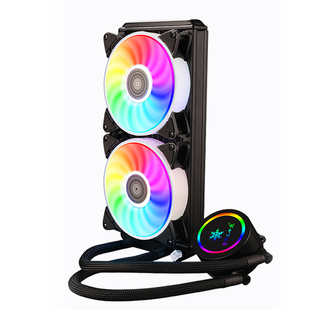 cpu一体式水冷散热器X79X99台式电脑主机I5I7I9R5通用款2011