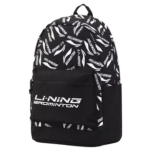 李宁双肩包新款羽毛球包男女款旅行包大容量休闲运动背包多功能