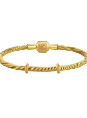 十二星座男女皮绳手链生日礼物