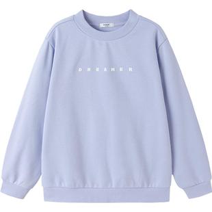 商场同款巴拉巴拉儿童加绒卫衣男童女童长袖t恤秋冬季新款打底衫