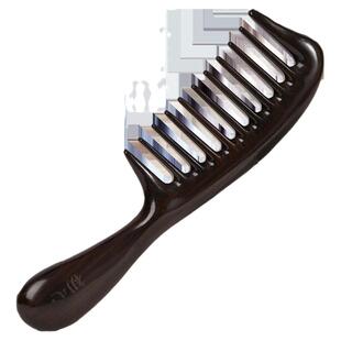 初心经络檀木梳大齿梳宽齿梳子女士专用头皮按摩梳头部疏通家用