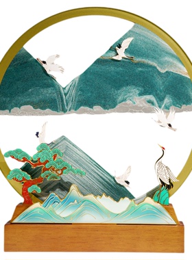 流沙画装饰摆件流沙画